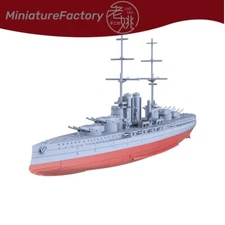 SSMODEL 1:3000 Military Model Kit SMS Viribus Unitis Battleship Full Hull