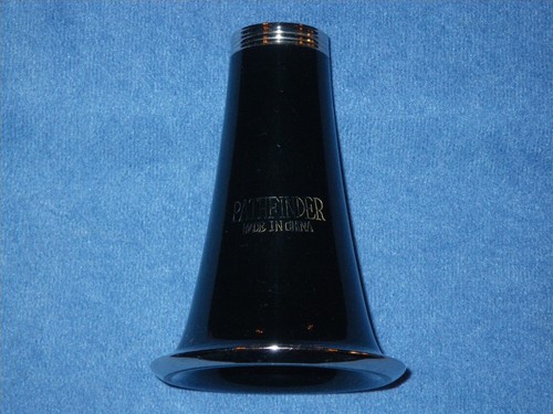 PATHFINDER PLASTIC Bb SOPRANO CLARINET BELL - REPLACEMENT PART - GOOD CONDITION