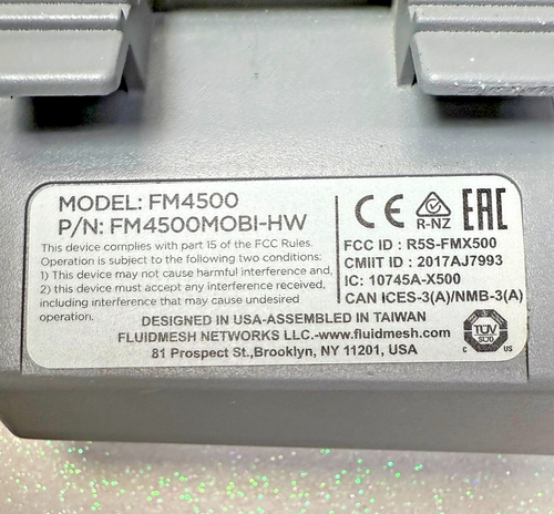 3 Pcs Cisco Fluidmesh (2) FM4500 (1) FM3500 Transceiver - Picture 2 of 19