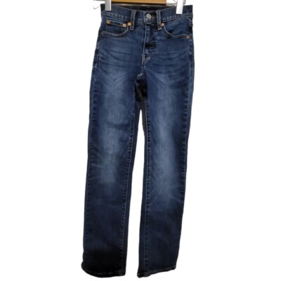 Lucky Brand Zoe High-Rise Straight Leg Jeans Size 00/24R NWOT