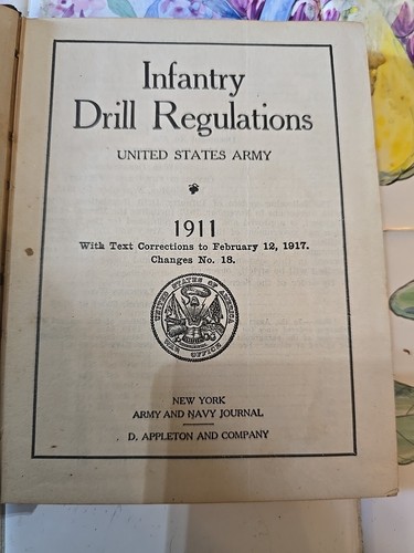 US Army Infantry Drill Regs 1911/1917 Edición Especial con Interpretaciones (Caja 3 - Imagen 5 de 12