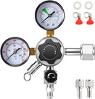 0-120 Psi Co2 Regulator Beer Keg Regulator Kegerator Dual Gauge Co2 Regulator Be