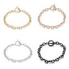 10strands Bracelet Chains with OT Toggle Clasp Stainless Steel Bracelet Link