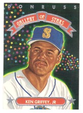 1992 DONRUSS TRIPLE PLAY #GS-8 KEN GRIFFEY JR. GALLERY OF STARS