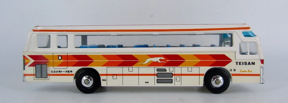 Diapet Yonezawa Toys (Japan) - Mitsubishi Fuso Bus 'Greyhound' - 1:60 Scale - Image 3 of 4