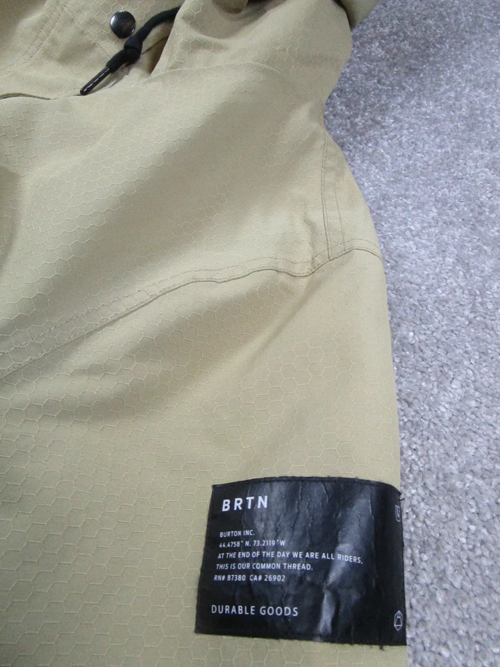 Лыжная куртка Burton женская Xl коричневая на молнии - Изображение 3 из 4