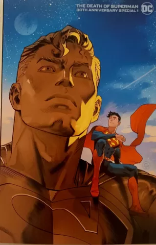 DEATH OF SUPERMAN 30TH ANN SPECIAL (#1) (ONE-SHOT) VARIANT COVER D