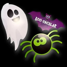 🌟2022 Chuck E. Cheese “BOO-TACULAR HALLOWEEN” In Store Promo Signs BUNDLE🌟