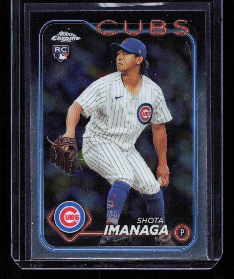 Shota Imanaga 2024 Topps Chrome #121 Rookie