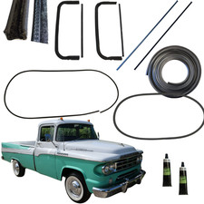 For 1957-1960 Dodge Pickup Truck Complete Master Window Weatherstrip Rubber Kit. For 1957-1960 Dodge Pickup Truck Complete Master Window Weatherstrip Rubber Kit.