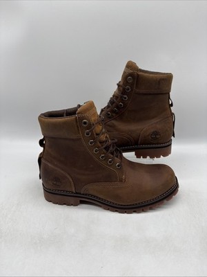 Timberland 6 Inch Rugged Herren Stiefel Dunkelbraun UK 8 EU 42 Neu