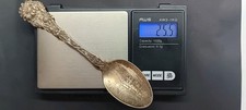 Sterling Silver spoon .925 Souvenir 25.5g antique 19th and early 20th