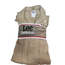 Lee Coveralls NOS Size 44 Regular Vintage Made In USA New Old Stock