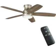 Home Decorators 59252 Ceiling Fan with LED Light and Remote Control New