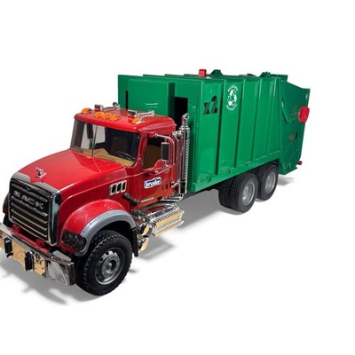 1/16th Bruder MACK Granite Rear Loading Garbage Truck 02812