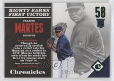 2017 Panini Chronicles Rookies Green 198/199 Francis Martes #125 y0i
