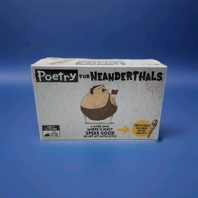 Exploding Kittens Poetry for Neanderthals Word Card Game