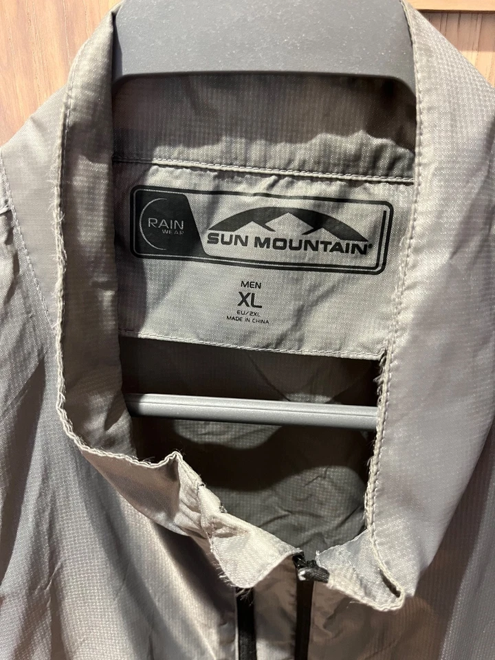 Chaqueta de lluvia de golf: XL para hombre - Sun Mountain impermeable chaqueta de lluvia de golf para hombre Foto 4 de 4