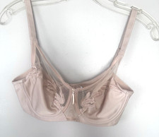 Wacoal Feaher embroidery beige bra sz 32D