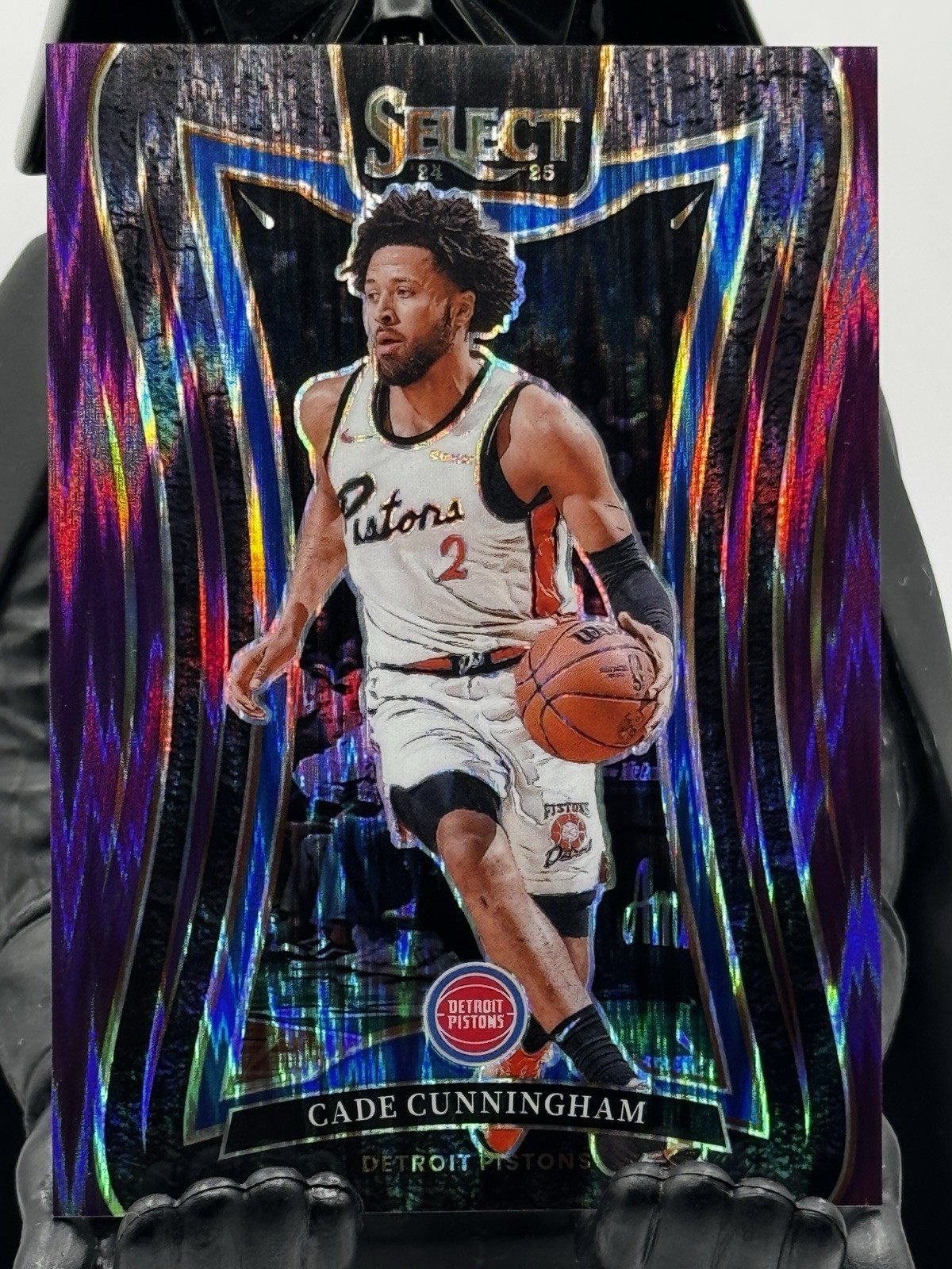2024-25 Panini Select - Mezzanine Cade Cunningham #301 Purple Flash Prizm /249