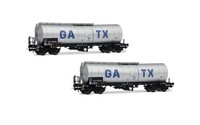 Rivarossi HR6667 Spur H0 Kesselwagen-Set Zacens, Gatx, Epoche Vi, Ovp, Neu