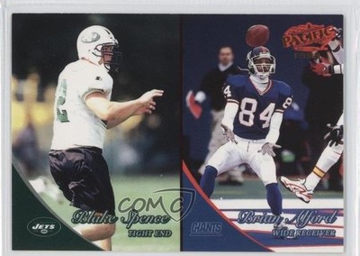 1999 Pacific Gold 34/199 Blake Spence Brian Alford #418 0f6