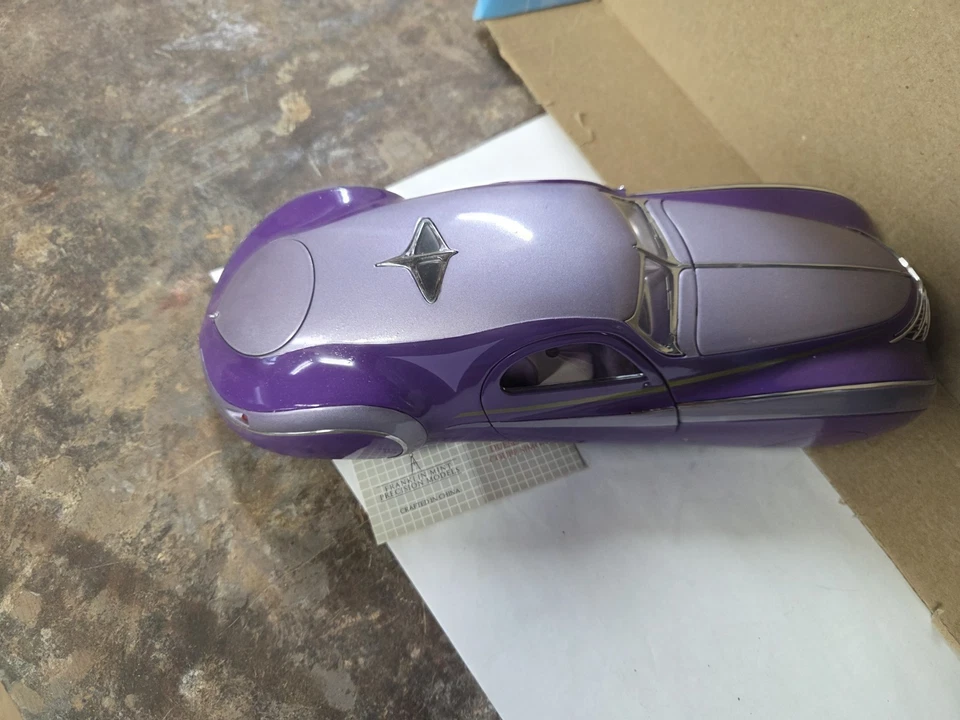 Franklin Mint 1939 Duesenberg cupé Simone precisión fundido a presión modelo 1:24 Foto 3 de 4