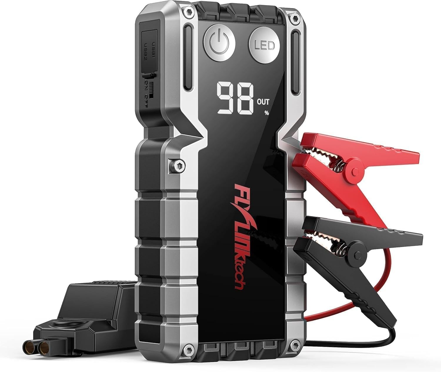 5000A Car Jump Starter Power Pack Car Battery Emergency Booster Quick Charge