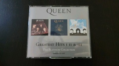 Queen Greatest Hits 1, 2, and 3 The Platinum Collection Three Disc CD Set