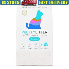 Health Monitoring Cat Litter 8lb Lightweight Dust Free Crystals Urinary Natural