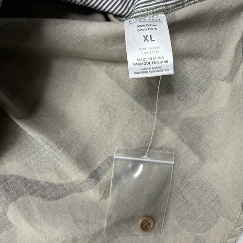 Five Four Mark McNairy Jacket Shacket XL Mens Camo Dot Print Zip Up Lightweight - Picture 12 of 17