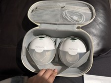 Momcozy S12 9-Levels Double Wearable Breast Pump - White