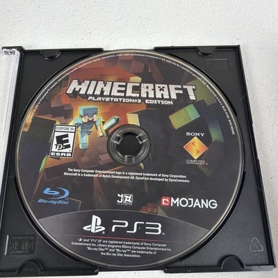 Minecraft PlayStation 3 Edition (Sony PlayStation 3, 2014) PS3 Disc Only Tested 