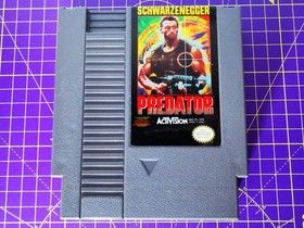 Predator NES ntsc USA Nintendo Entertainment Cartridge + Dust Sleeve