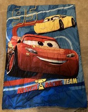 Disney Cars Lightning McQueen 95 Toddler Crib Bed Reversible Comforter
