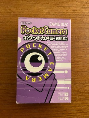 Nintendo Game Boy Pocket Camera MGB-006 Clear Atomic Purple Inkl OVP