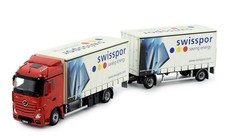 TEKNO,MERCEDES-BENZ Actros Bigspace 4x2 rigid truck with curtained trailer, 1...