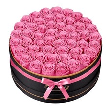 50 Preserved Roses in a Gift Box for Her - Forever Flowers for Delivery