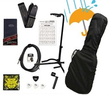 Epiphone SG Custom Chitarra Elettrica Ebano Fender 10W Amplificatore Incluso