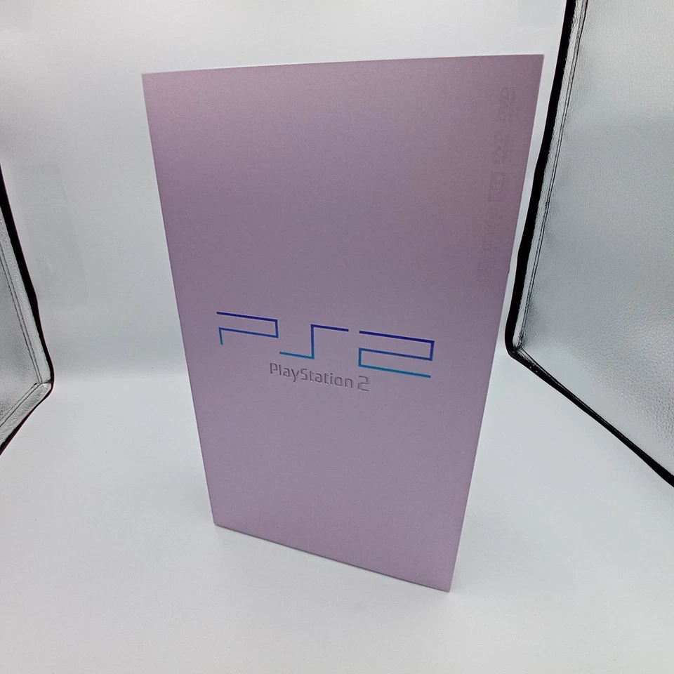 PS2 PlayStation 2 Console Sakura Pink SCPH-37000 Boxed & Controller Japanese - Image 2 of 4