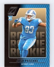 2022 Zenith Retail #155 Josh Paschal Detroit Lions Football Card RC