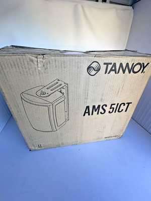 Tannoy AMS 5ICT Black Surface Mount Speakers, Pair Commercial/Architecture IP65