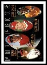 George Arias / Chris Haas / Scott Rolen / Scott Spiezio PROS, 1996 Topps #434