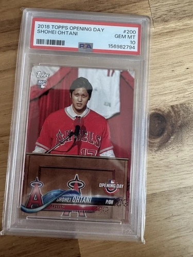 2018 Topps Opening Day - Shohei Ohtani #200 (RC) PSA 10