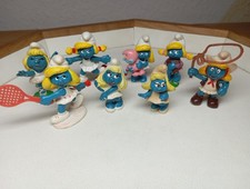 8 Schlümpfe Schleich Bully - SchlumpfSammlung Konvolut Schlumpfine smurfette