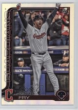 2025 Topps Series 2 Rainbow Foilboard David Fry #401 0t2