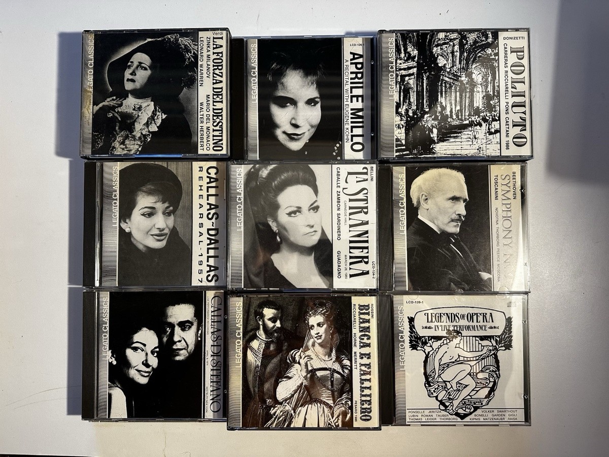 Lot of 27 - 1 Legato Classics Opera CDs | eBay