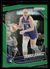 Dorka Juhasz 2025 Panini Prizm WNBA Green Prizm B Card #109