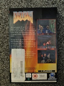 Doom - boxed with manual - Sega Saturn (PAL) complete 