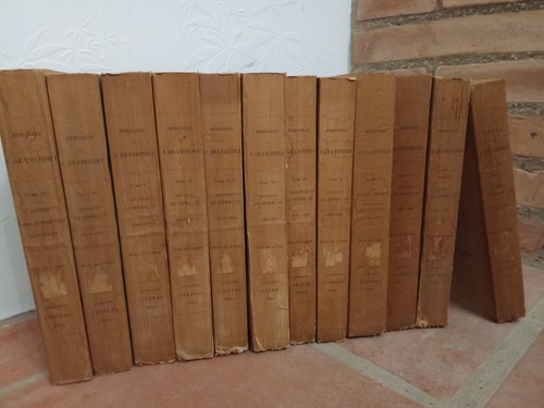 MEMOIRES-JOURNAUX DE PIERRE DE L'ESTOILE. 1888/89-GUERRES DE RELIGION 12/12 TBE - Imagen 2 de 17